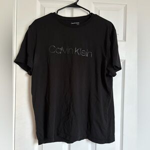 Calvin-klein Men's Black Shirt